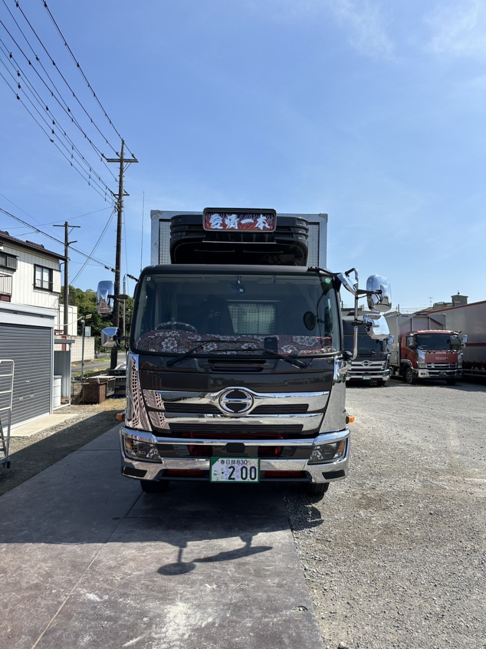 新しい冷蔵6t車が仲間入りしました！
